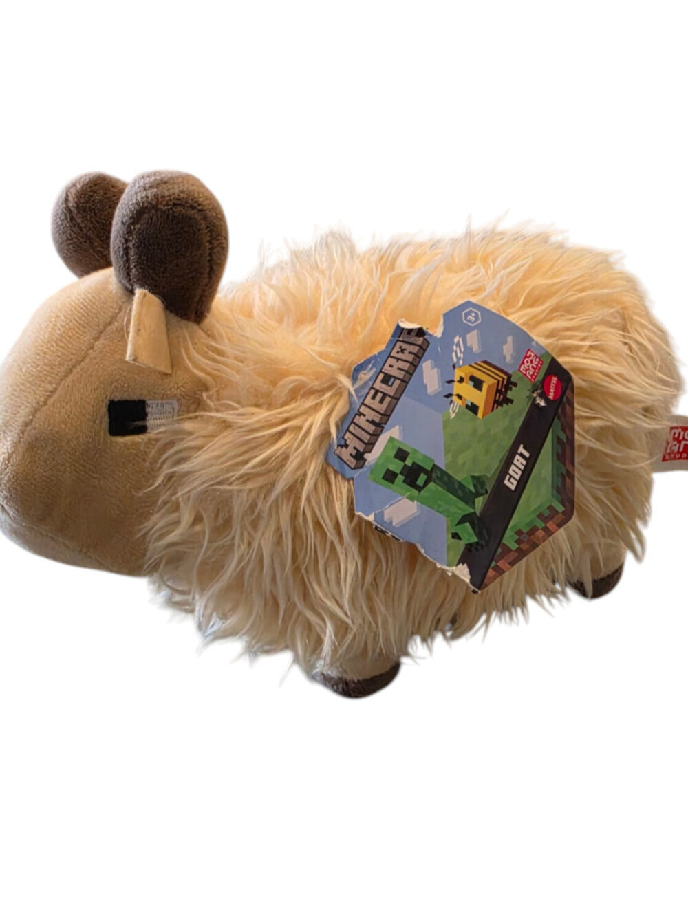 MINECRAFT CAVES & CLIFFS GOAT PLUSH MATTEL NEW